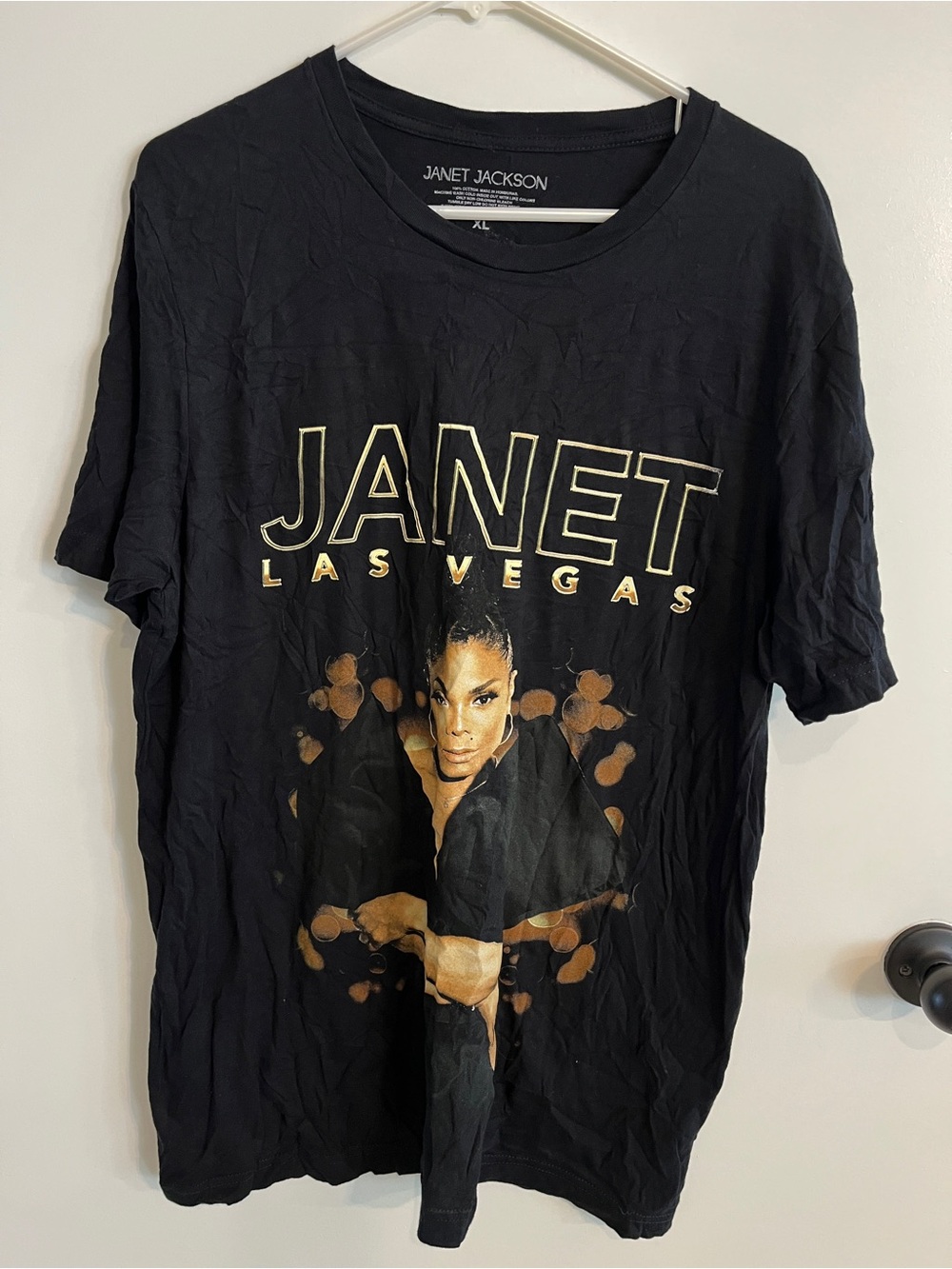 Men’s size XL Official Janet Jackson Las Vegas Residency Tee Shirt